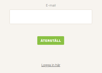 Återställ lösenord